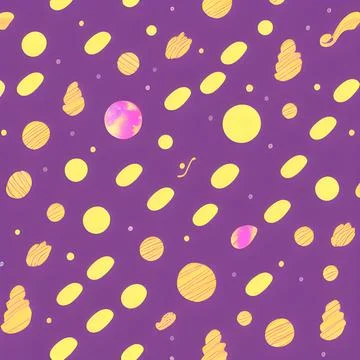 Galaxy space draw abstract background, nebula light sky, random element pat.. Stock Illustration
