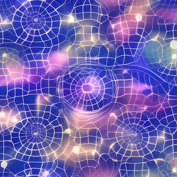 Galaxy space draw abstract background, nebula light sky, random element pat.. Stock Illustration