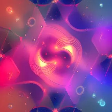 Galaxy space draw random background, nebula light sky, abstract element pat.. Stock Illustration