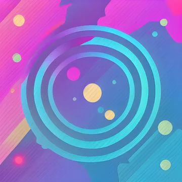 Galaxy space draw random background, nebula light sky, abstract element pat.. Stock Illustration