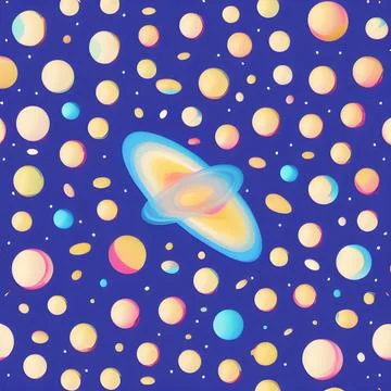 Galaxy space draw random background, nebula light sky, abstract element pat.. Stock Illustration
