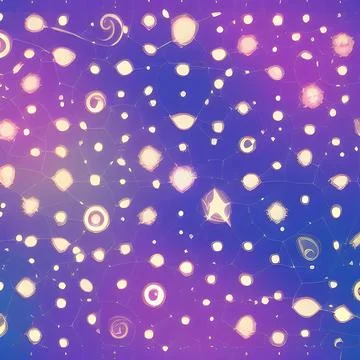 Galaxy space draw random background, nebula light sky, abstract element pat.. Stock Illustration