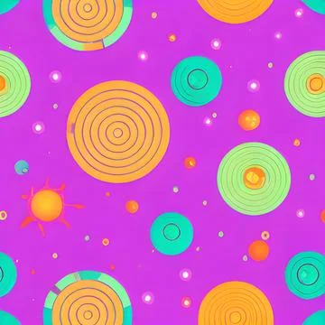 Galaxy space draw random background, nebula light sky, abstract element pat.. Stock Illustration