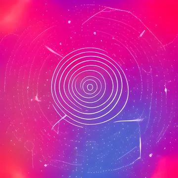 Galaxy space draw random background, nebula light sky, abstract element pat.. Stock Illustration