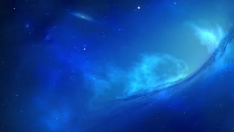 Galaxy in Space Video stock 166461044