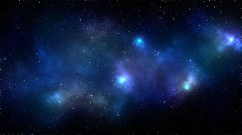 Galaxy space nebula background Stock Illustration