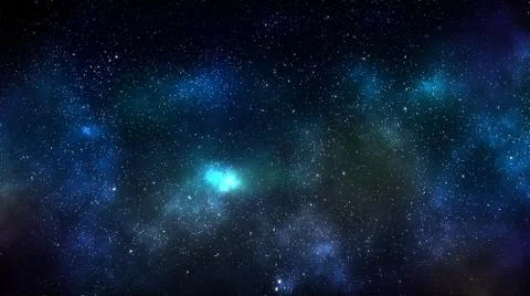 Galaxy space nebula background Stock Illustration
