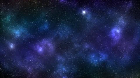 Galaxy space nebula background Stock Illustration