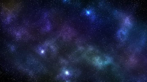 Galaxy space nebula background Stock Illustration