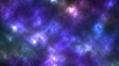 Galaxy space nebula background Stock Illustration