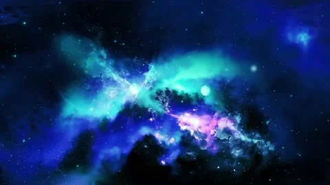 Galaxy Space Nebula Star Motion Background Stock-Footage 164575606