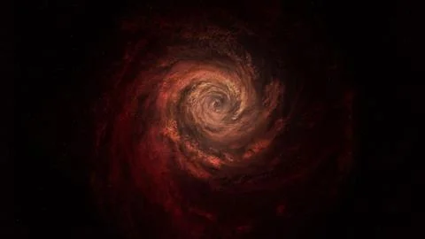 Galaxy in space. Stock Photos