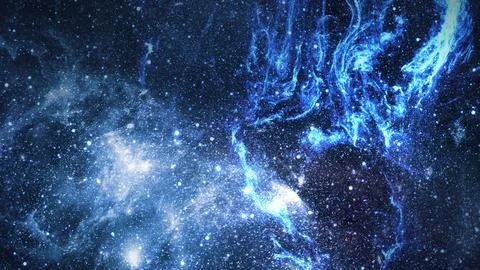 Galaxy in space textured backdrop Illustration