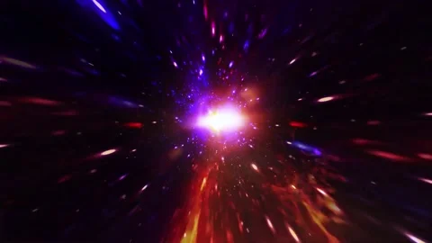 Galaxy Space Travel Motion Background Stock Footage 165219246
