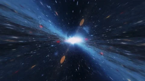 Galaxy Space Travel Motion Background Stock Footage 165219301