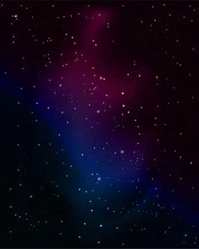 Galaxy with star. Abstract background. Stock Illustration