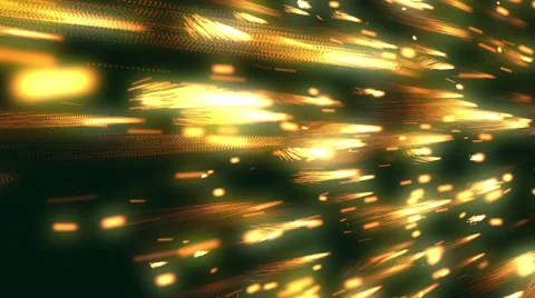 Galaxy Travel Yellow Loopable Background Stock Footage 65176355