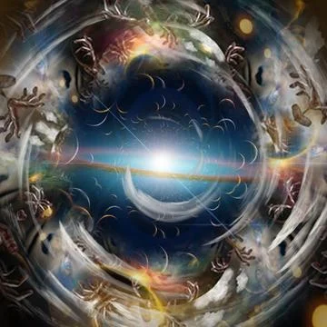 Galaxy tunnel Illustration