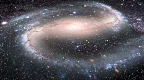 Galaxy, zoom Stock Footage 39524268