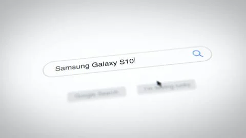 GALAXY_S10_3D_PIC Stockillustratie