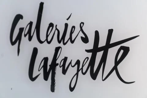 Galeries Lafayette Stock Photos