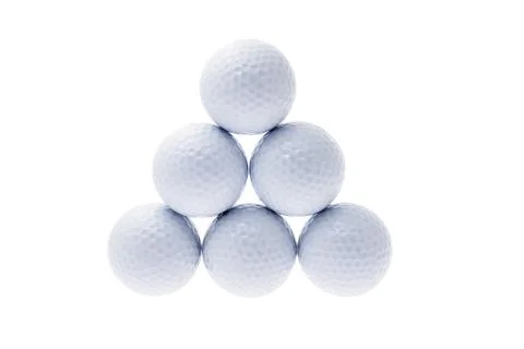 Galf balls Foto stock