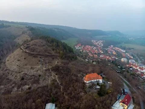 Galgenberg in Jena Thuringia Stock Photos