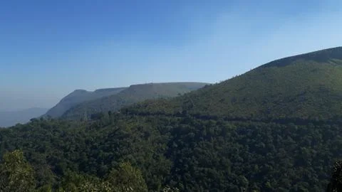 Galikonda view point, second highest peak in the eastren ghats Stock Photos