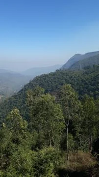 Galikonda view point, second highest peak in the eastren ghats Stock Photos