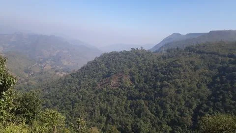 Galikonda view point, second highest peak in the eastren ghats Foto stock
