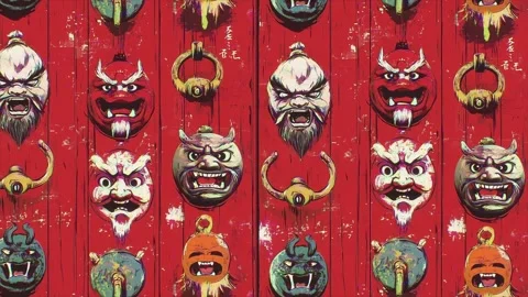 Gallant Knocker Horizontal Motion Stock Footage 306461471