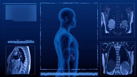 Gallbladder MRI multi Stock Footage 265790712