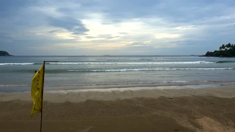 Galle beach Video stock 97926310