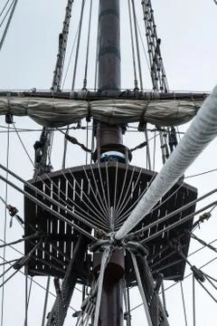 Galleon Rigging Stock Photos