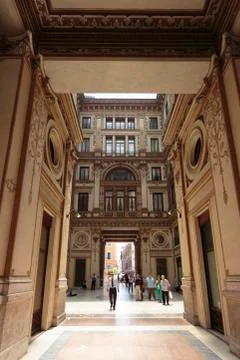 Galleria Sciarra Stock Photos