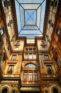 Galleria sciarra in rome Foto stock
