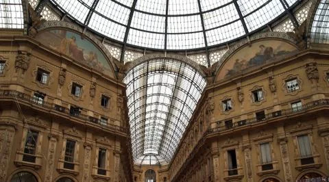 Galleria Vittorio Emanuelle Stock Photos