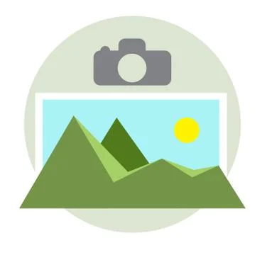 Gallery business concept vector design Stock Illustration