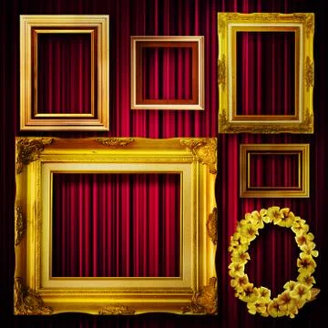 Gallery display Stock Illustration