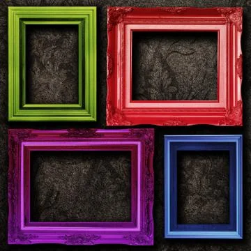 Gallery display Stock Illustration