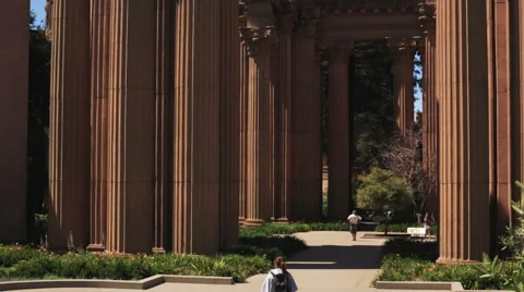 Gallery of Fine Arts, SF Stock Footage 55681553