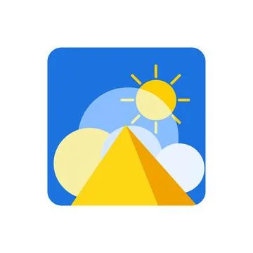 Gallery icon Logo Design Element. Can be used for Web and App. Stock Illustration