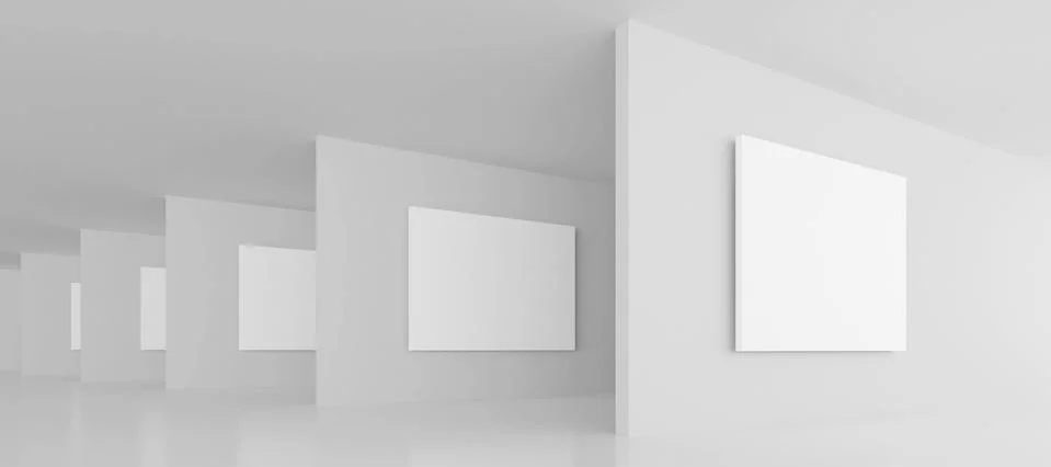 Gallery Stock Illustration