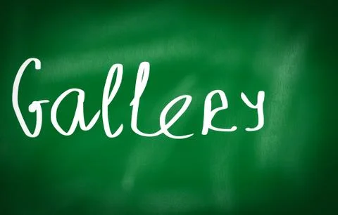 Gallery Illustrazione stock