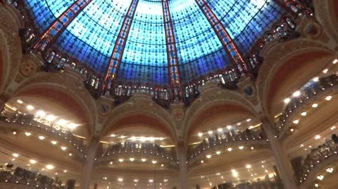 Gallery lafayette Stock Footage 12654509