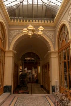 Gallery in paris Stock Photos