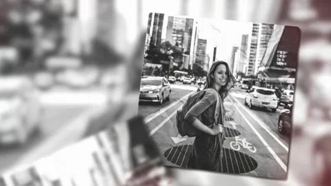 Gallery Photo Slideshow Stock After Effects