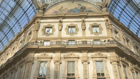Gallery Vittorio Emanuele 動画素材 150427102