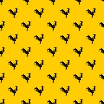 Gallic rooster pattern vector イラスト素材