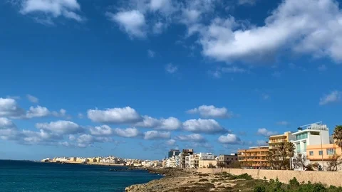 Gallipoli Apulia time lapse Stock Footage 108170306